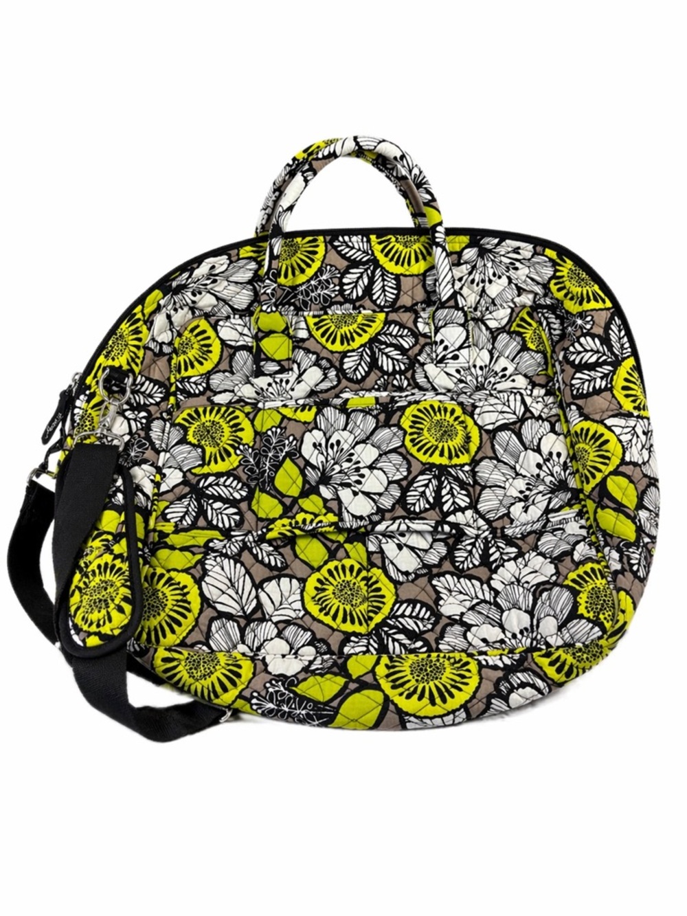 Vera Bradley Large Duffel Lime’s Up Retired Pattern + Matching Pouch